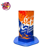 ترقه آتش بازی کهکشان 6 شوت 1 اینچ هوایی